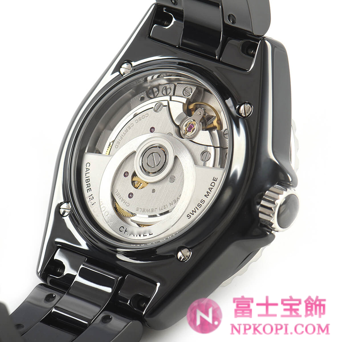 シャネルJ12時計コピーメンズ 自動巻き ファントム キャリバー12.1 38MM 世界限定1200本 H6185