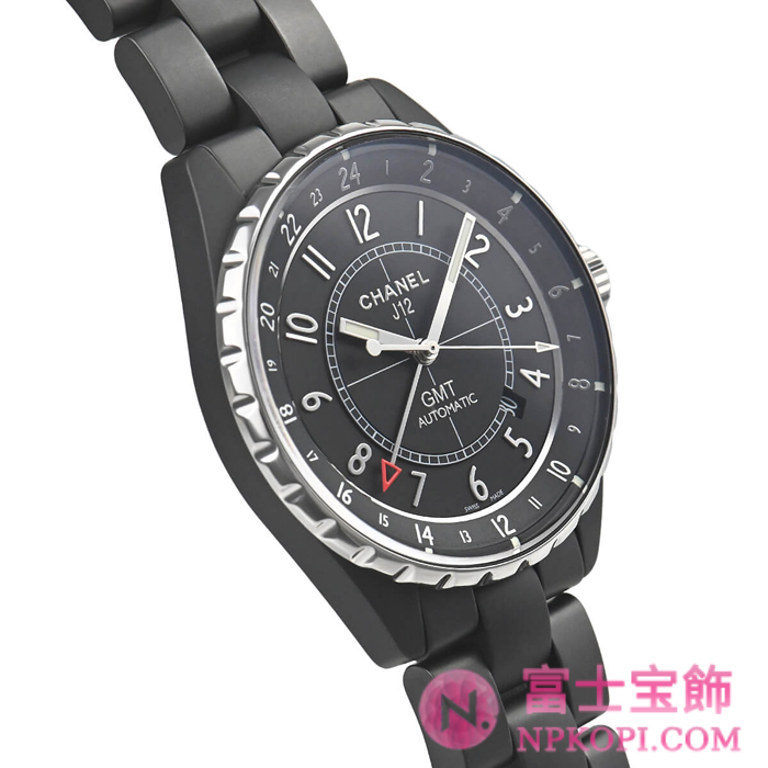 シャネルJ12時計コピーメンズ 自動巻き GMT 41MM H3101