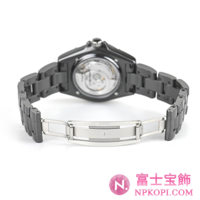 シャネルマドモアゼル J12 自動巻きラ パウザ 38MM H7609