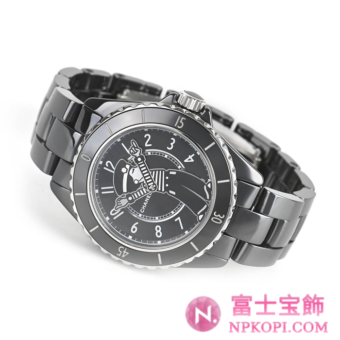 シャネルマドモアゼル J12 自動巻きラ パウザ 38MM H7609
