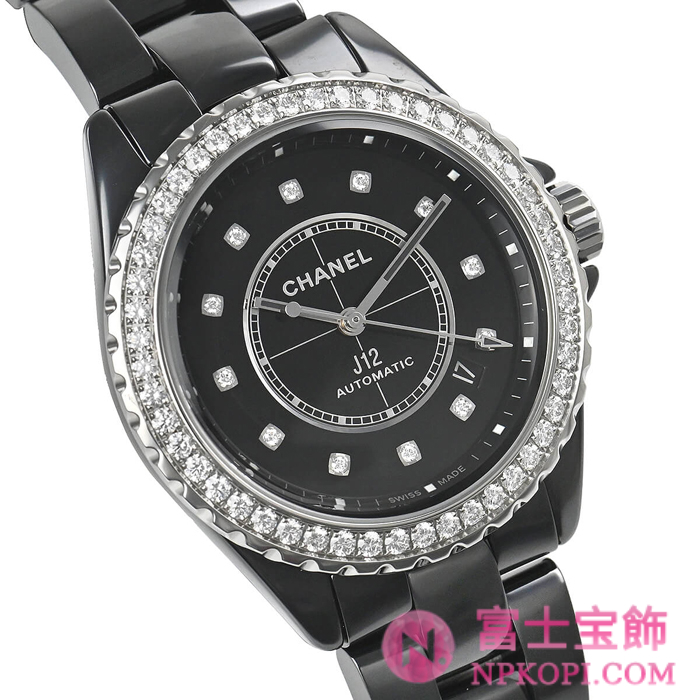 シャネルJ12時計コピーメンズ 自動巻き 38MM H6526