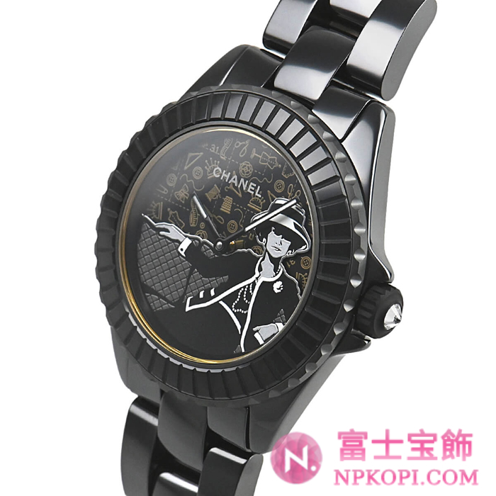 シャネルマドモアゼル J12自動巻きクチュール 38MM H9761