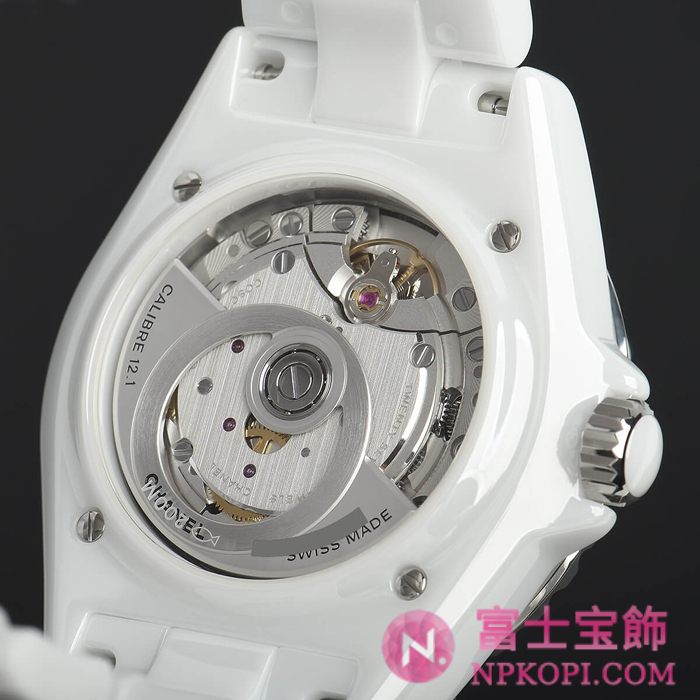 シャネルJ12時計コピーメンズ 自動巻き ファントム キャリバー12.1 38MM 世界限定1200本 H6186