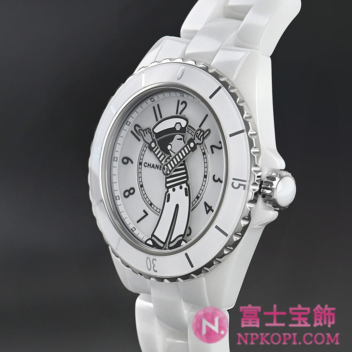 シャネルマドモアゼル J12 自動巻きラ パウザ 38MM H7481