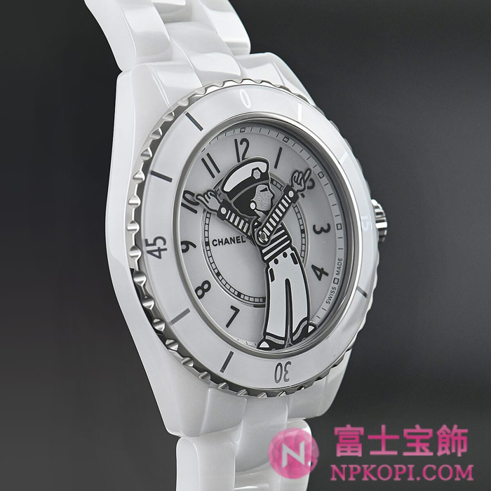 シャネルマドモアゼル J12 自動巻きラ パウザ 38MM H7481