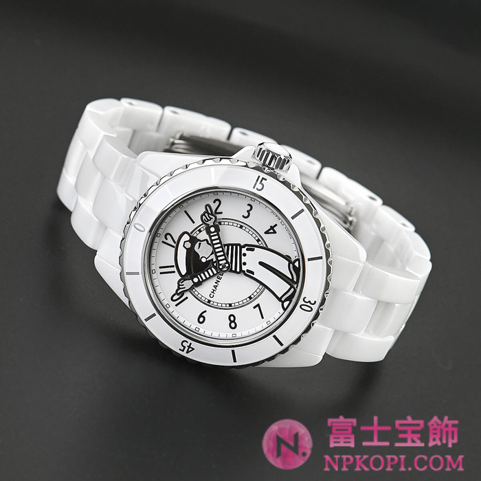 シャネルマドモアゼル J12 自動巻きラ パウザ 38MM H7481