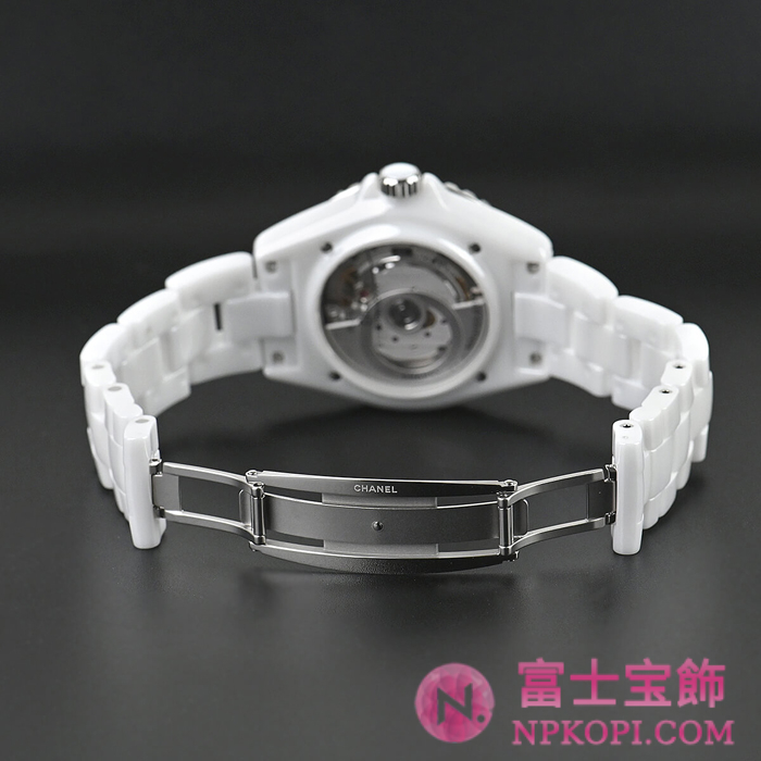 シャネルマドモアゼル J12 自動巻きラ パウザ 38MM H7481