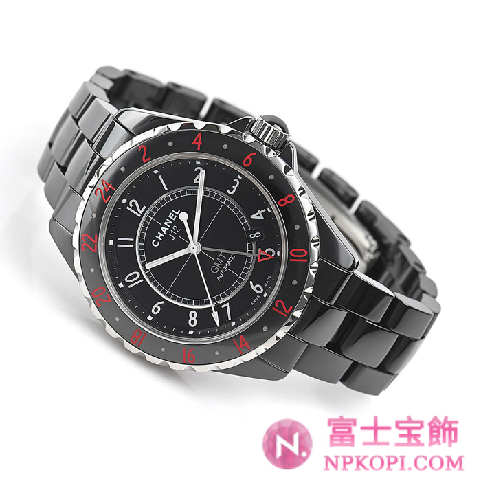 シャネルJ12時計コピーメンズ 自動巻き GMT 42MM H2916