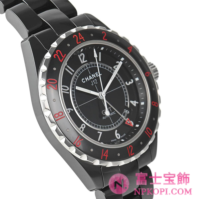 シャネルJ12時計コピーメンズ 自動巻き GMT 42MM H2916