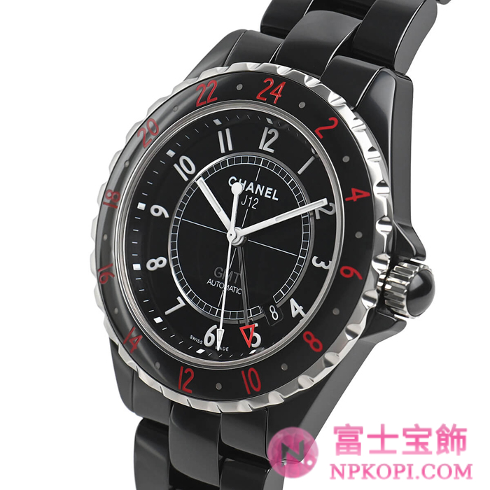 シャネルJ12時計コピーメンズ 自動巻き GMT 42MM H2916