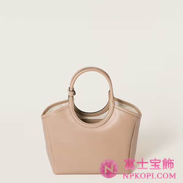 ミュウミュウスーパーコピーアイビー レザー バッグ5BA284_ACRW_F0770_V_OON