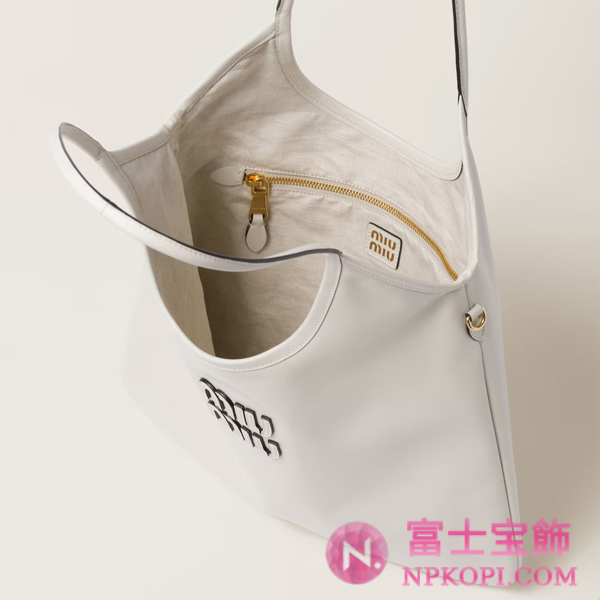 ミュウミュウスーパーコピーIVY レザー バッグ5BG231_2CRW_F0K74_V_MLN