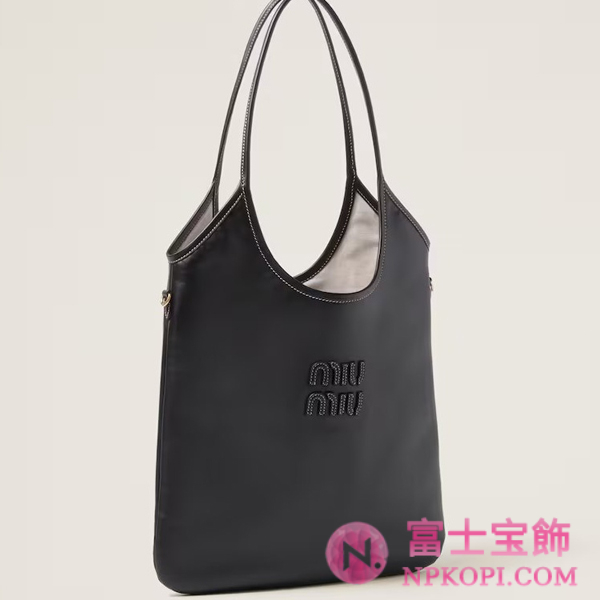 ミュウミュウスーパーコピーIVY レザー バッグ5BG231_2CRW_F0002_V_MLN