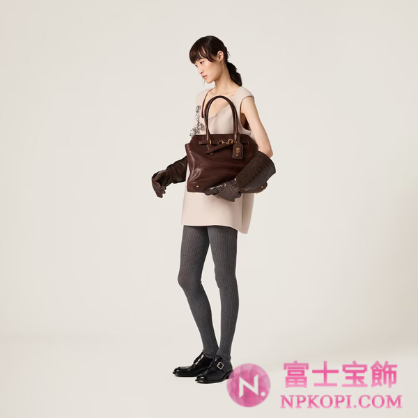 ミュウミュウスーパーコピーアバンチュール ナッパレザー バッグ5BG291_2BBL_F0NBL_V_OON