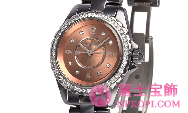 シャネルJ12時計コピーレディース クォーツ クロマティック 33MM H2563
