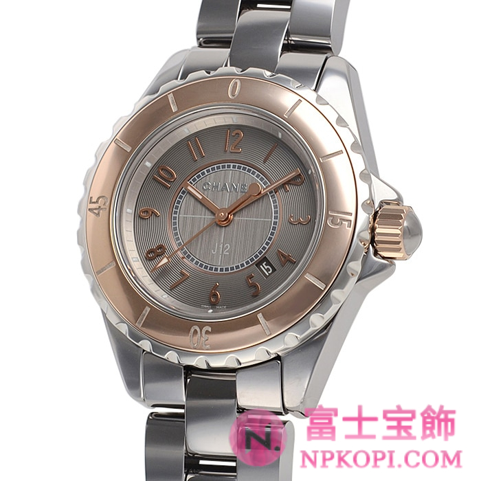 シャネルJ12時計コピーレディース クォーツ クロマティック 33MM H4197