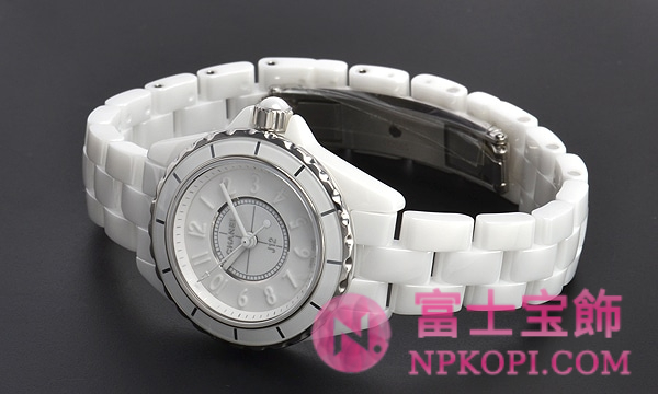 シャネルJ12時計コピーレディース クォーツ ホワイトファントム 29MM 世界限定2000本 H3705