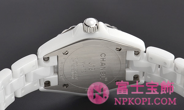 シャネルJ12時計コピーレディース クォーツ ホワイトファントム 29MM 世界限定2000本 H3705