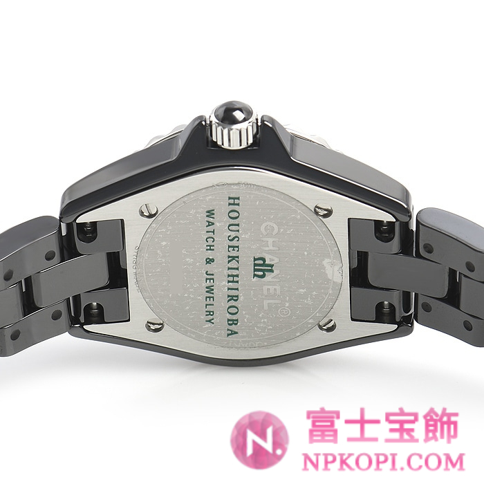 シャネルJ12時計コピーレディース クォーツ インテンスブラック 29MM H4196