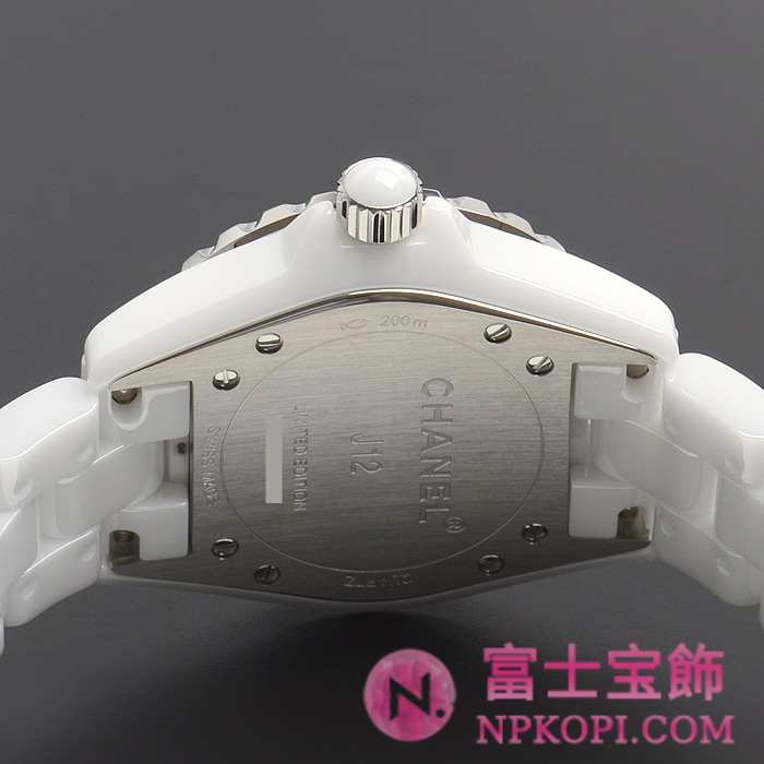 シャネルJ12時計コピーレディース クォーツ ピンクライト 33MM 世界限定1200本 H4863