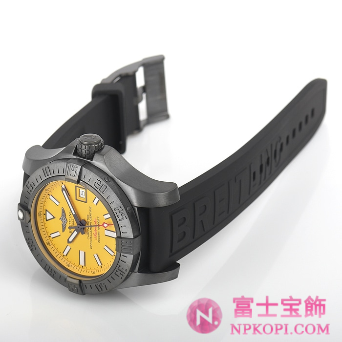 ブライトリング自動巻きアベンジャーII シーウルフ ブラックスチール 限定生産１０００本 M077I30VPB