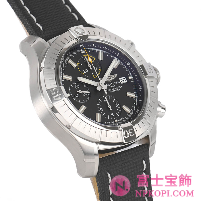 ブライトリング自動巻きアベンジャー クロノグラフ45 A345B-1MAA(A13317101B1X1)