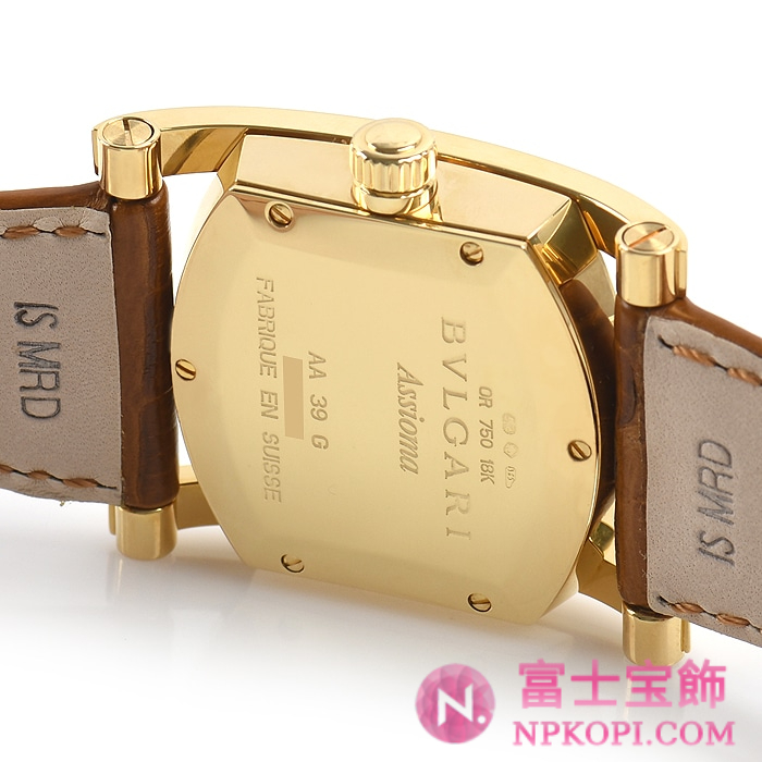 ブルガリクォーツアショーマ AA39C13GLD