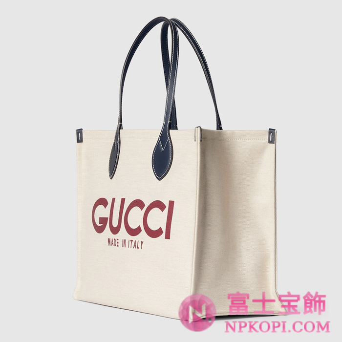 GUCCI プリント ミディアム トートバッグ772176FACUL8573