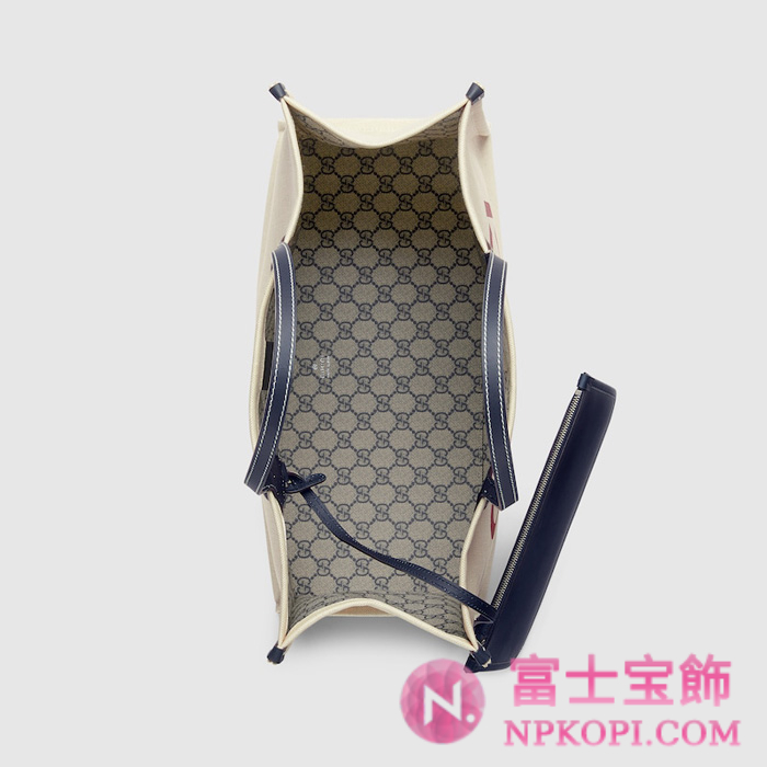GUCCI プリント ミディアム トートバッグ772176FACUL8573