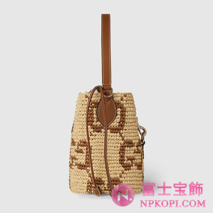 グッチ新作ウーヴン ミニ バケットバッグ‎8162849AAGL8782