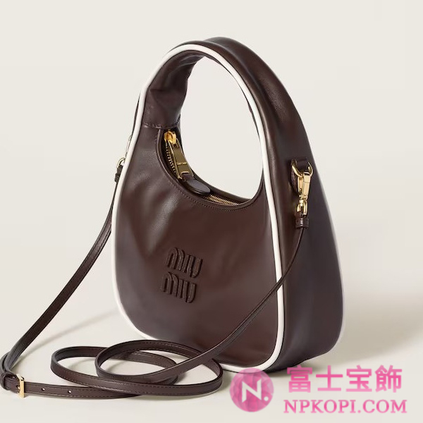 ミュウミュウスーパーコピーワンダー レザー バッグ5BC125_2IBP_F03XH_V_OWF