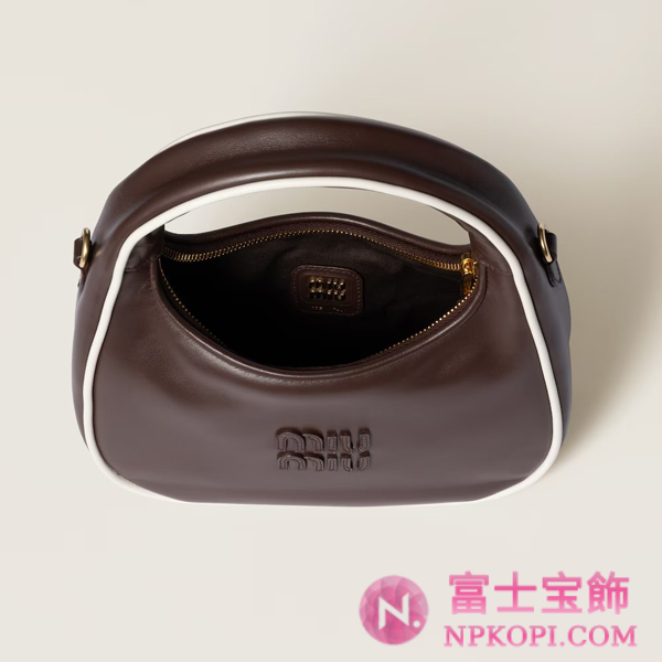 ミュウミュウスーパーコピーワンダー レザー バッグ5BC125_2IBP_F03XH_V_OWF