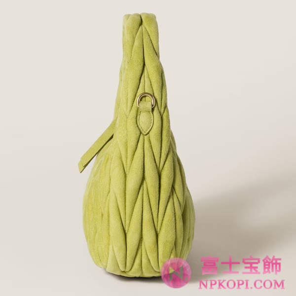 ミュウミュウスーパーコピーワンダー マテラッセスエード バッグ5BC125_AB7O_F077G_V_OOY