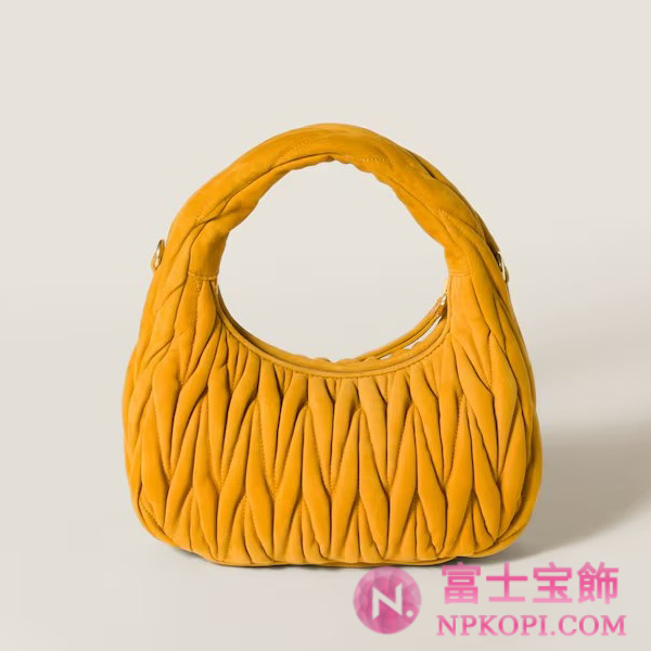 ミュウミュウスーパーコピーワンダー マテラッセスエード バッグ5BC125_AB7O_F0R55_V_OOY