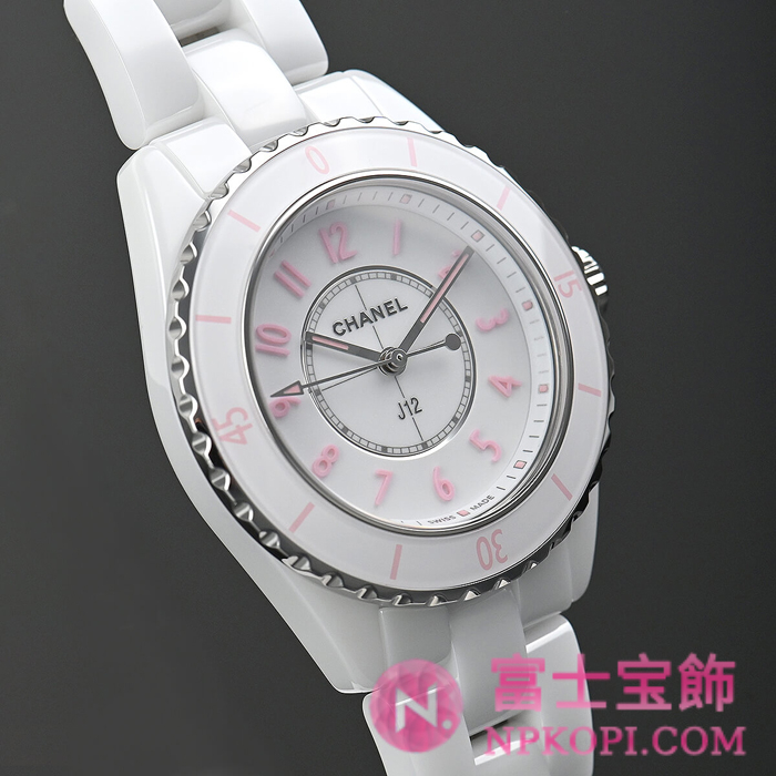 シャネルJ12時計コピーレディース クォーツ ピンクブラッシュ 33MM 限定生産1200本 H6755