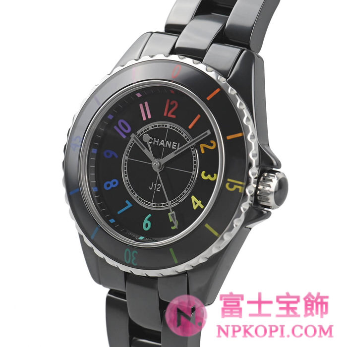 シャネルJ12時計コピーレディース クォーツ エレクトロ 33MM 世界限定1255本 H7121