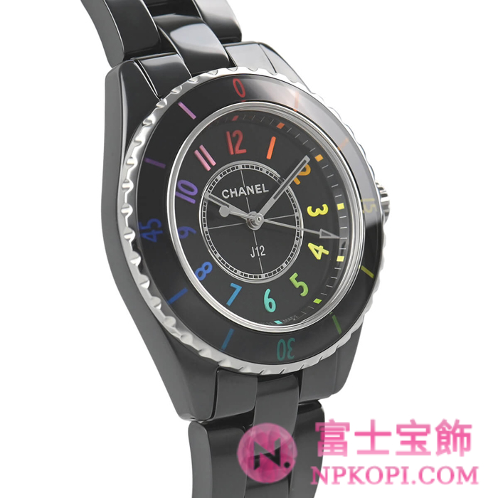 シャネルJ12時計コピーレディース クォーツ エレクトロ 33MM 世界限定1255本 H7121