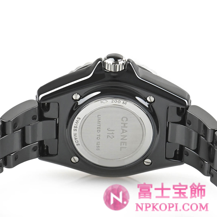 シャネルJ12時計コピーレディース クォーツ エレクトロ 33MM 世界限定1255本 H7121