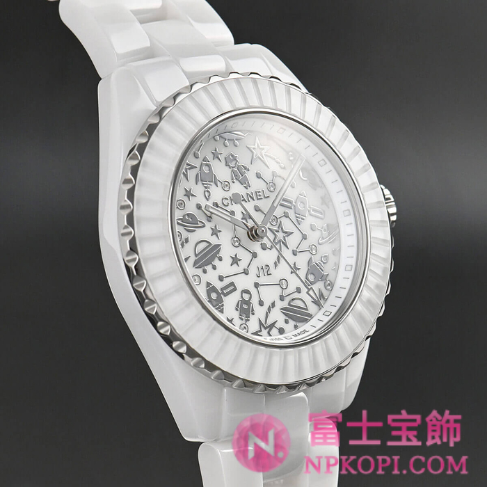 シャネルJ12時計コピーレディース クォーツ コズミック 33MM 限定生産 H7990