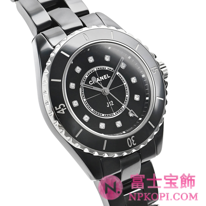 シャネルJ12時計コピーレディース クォーツ 33MM H5701