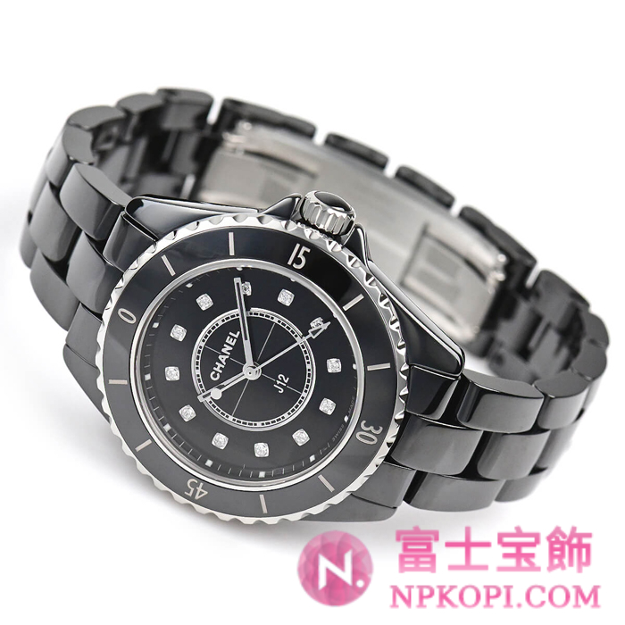 シャネルJ12時計コピーレディース クォーツ 33MM H5701