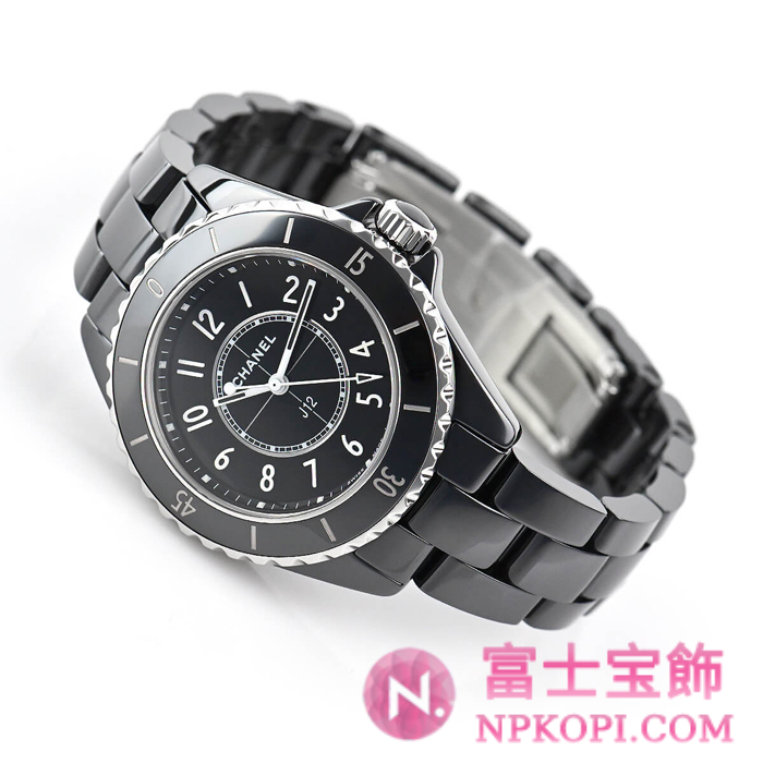 シャネルJ12時計コピーレディース クォーツ 33MM H5695