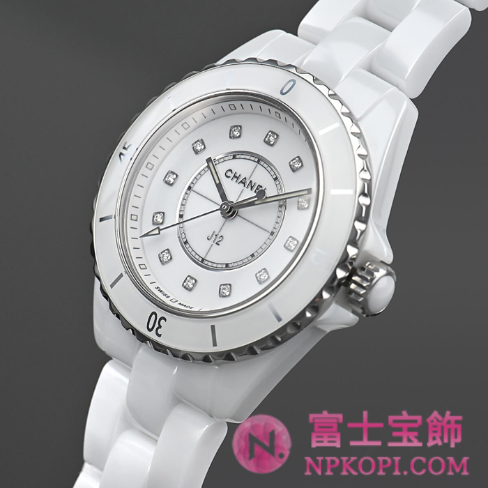 シャネルJ12時計コピーレディース クォーツ 33MM H5703