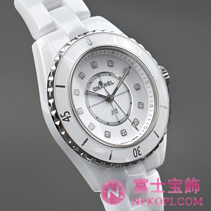 シャネルJ12時計コピーレディース クォーツ 33MM H5703
