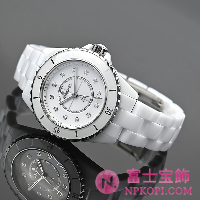 シャネルJ12時計コピーレディース クォーツ 33MM H5703