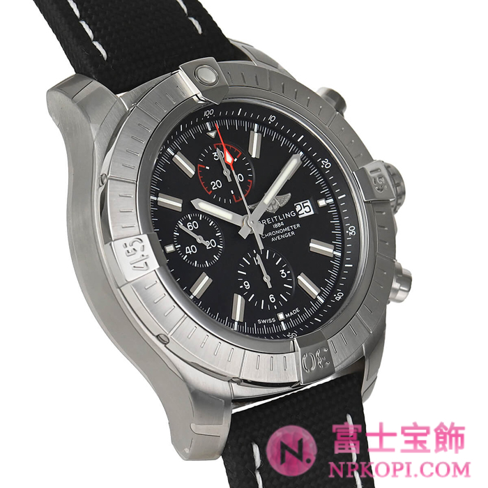 ブライトリング自動巻きスーパーアベンジャー クロノグラフ 48 A348B-1MAA(A13375101B1X1)