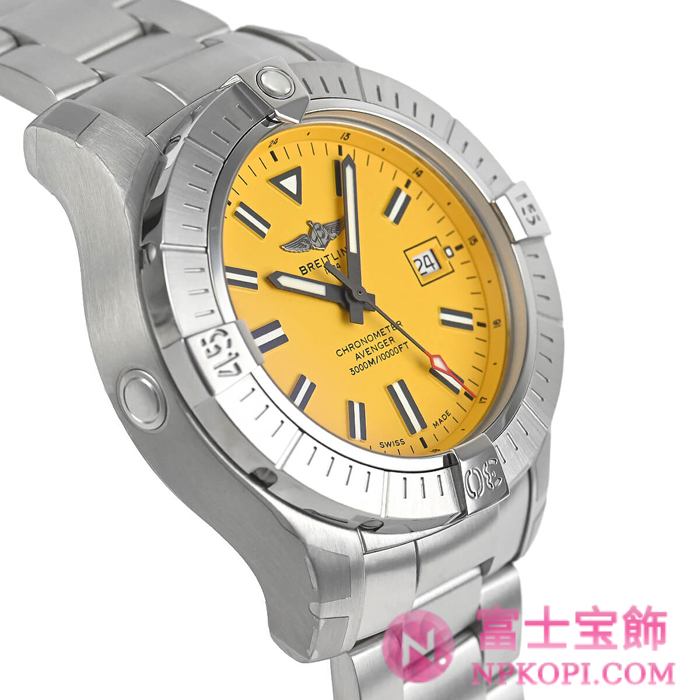 ブライトリング自動巻きアベンジャー オートマチック45 シーウルフ A087I-1PSS(A17319101I1A1)