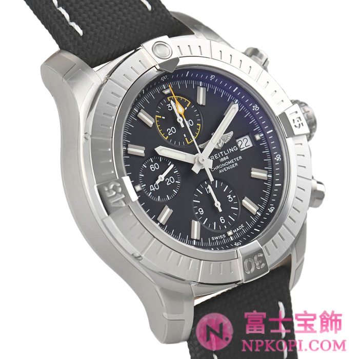 ブライトリング自動巻きアベンジャークロノグラフ45 A345B-1MAD(A13317101B1X2)