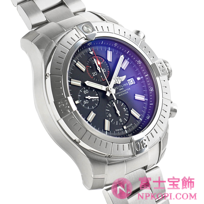 ブライトリング自動巻きスーパーアベンジャークロノグラフ48 A348B-1PSS(A13375101B1A1)