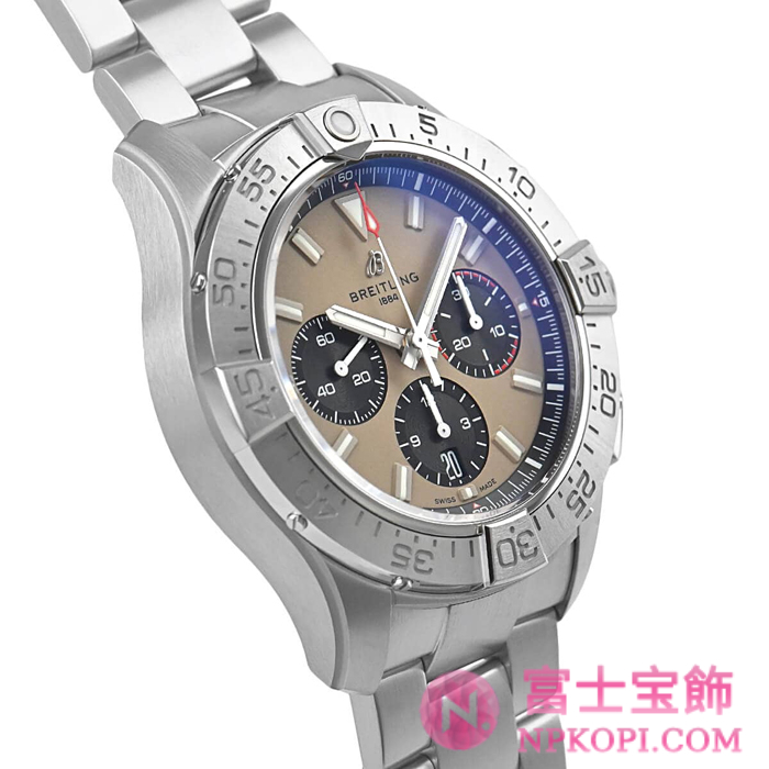 ブライトリング自動巻きアベンジャーB01 クロノグラフ44 AB0147101A1A1